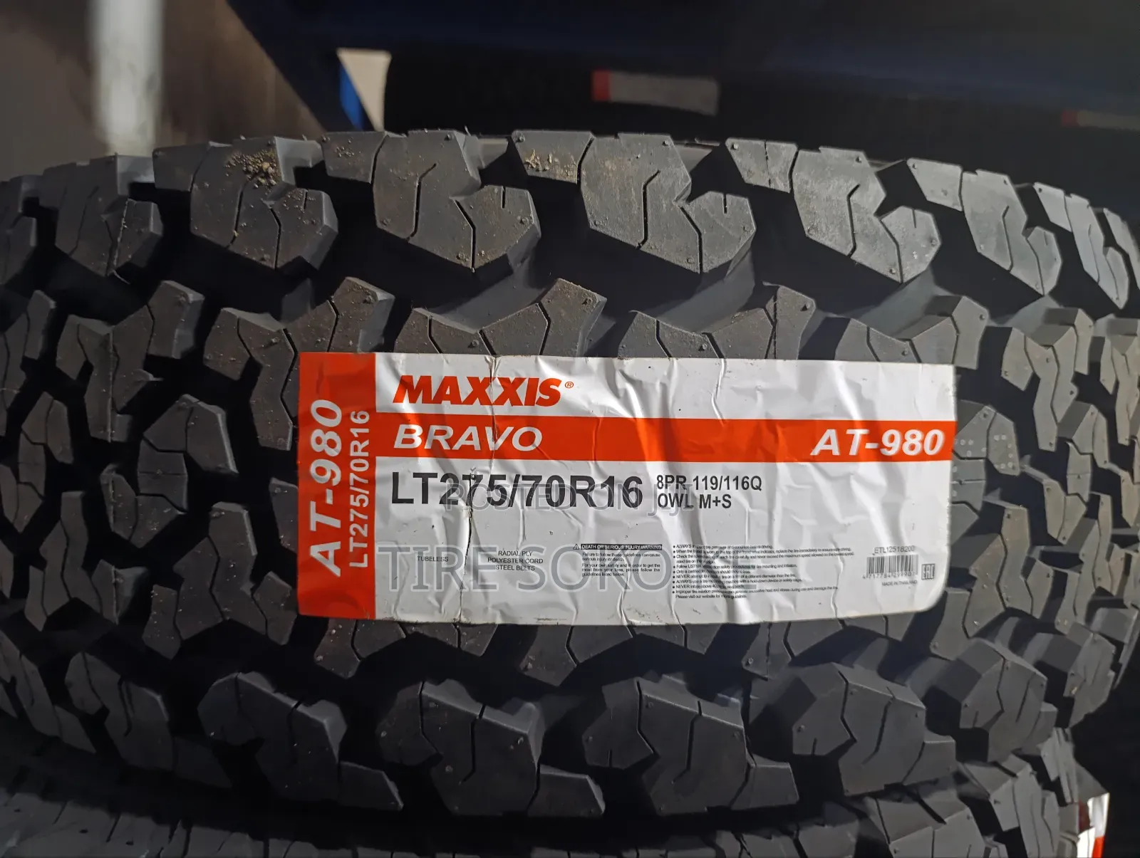 Maxxis Lt275/70r16 Bravo At980
