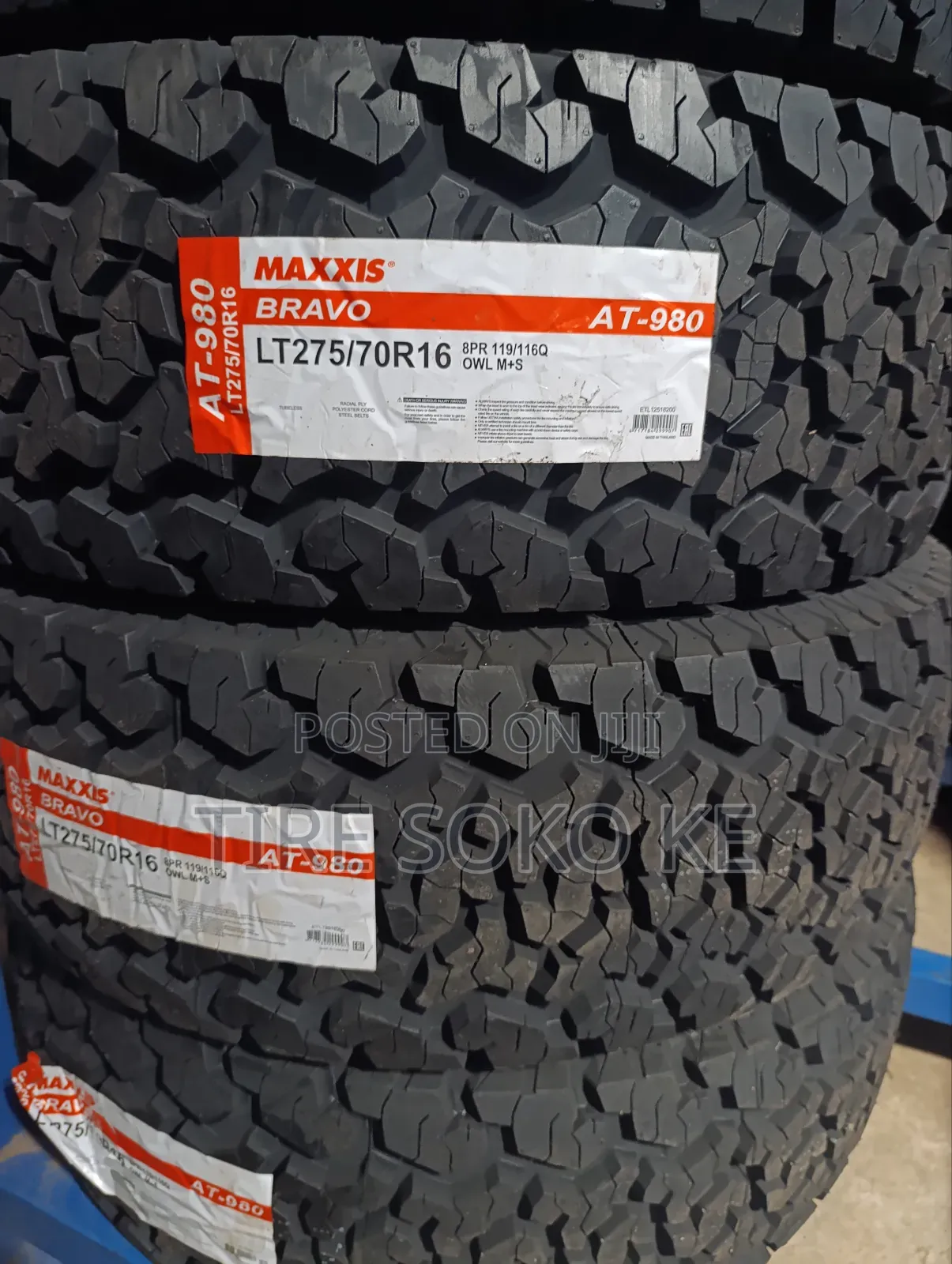 Maxxis Lt275/70r16 Bravo At980