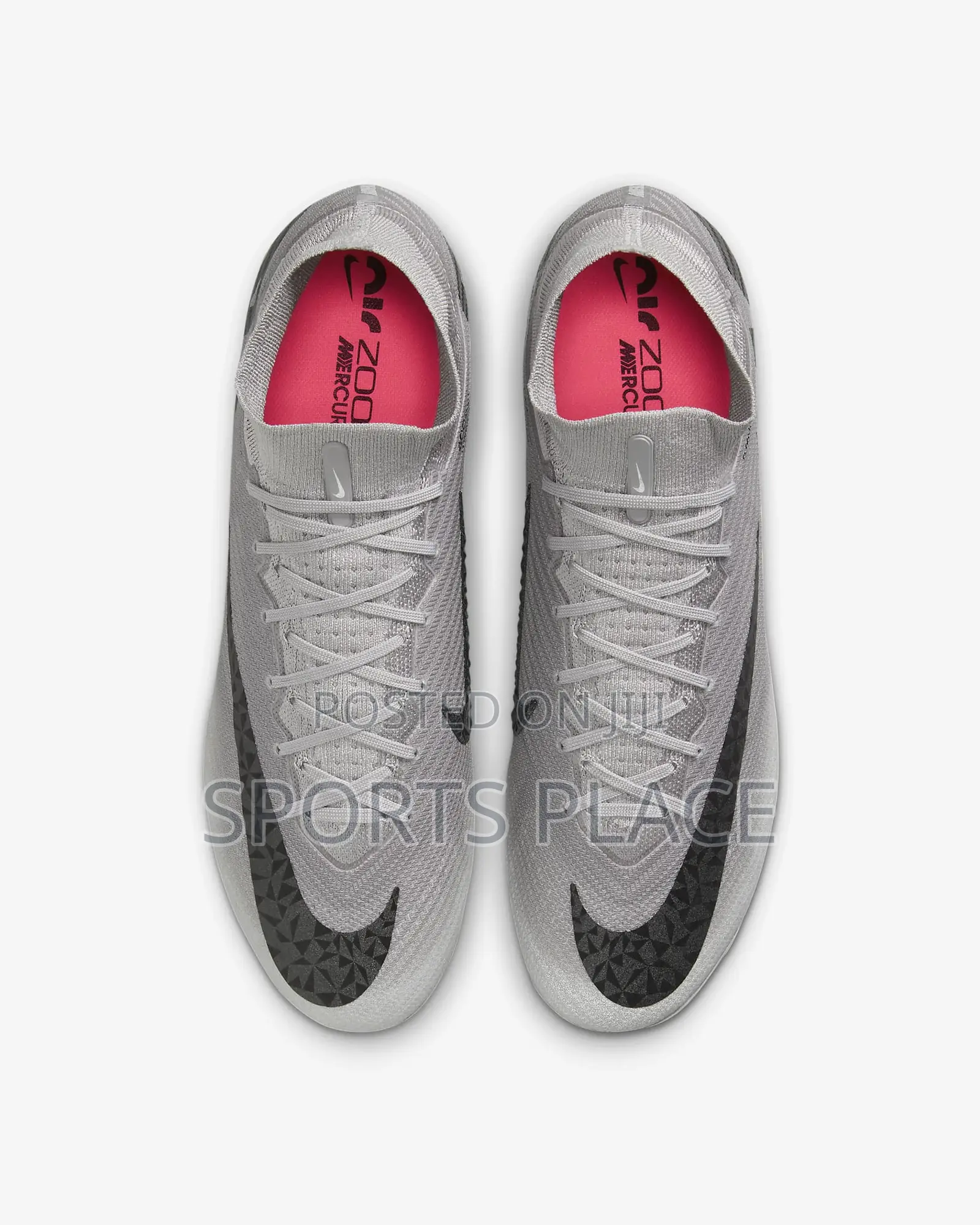 Nike Mercurial Gray Superfly 9 Elite Soccer Football Boots