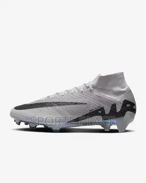 Nike Mercurial Gray Superfly 9 Elite Soccer Football Boots