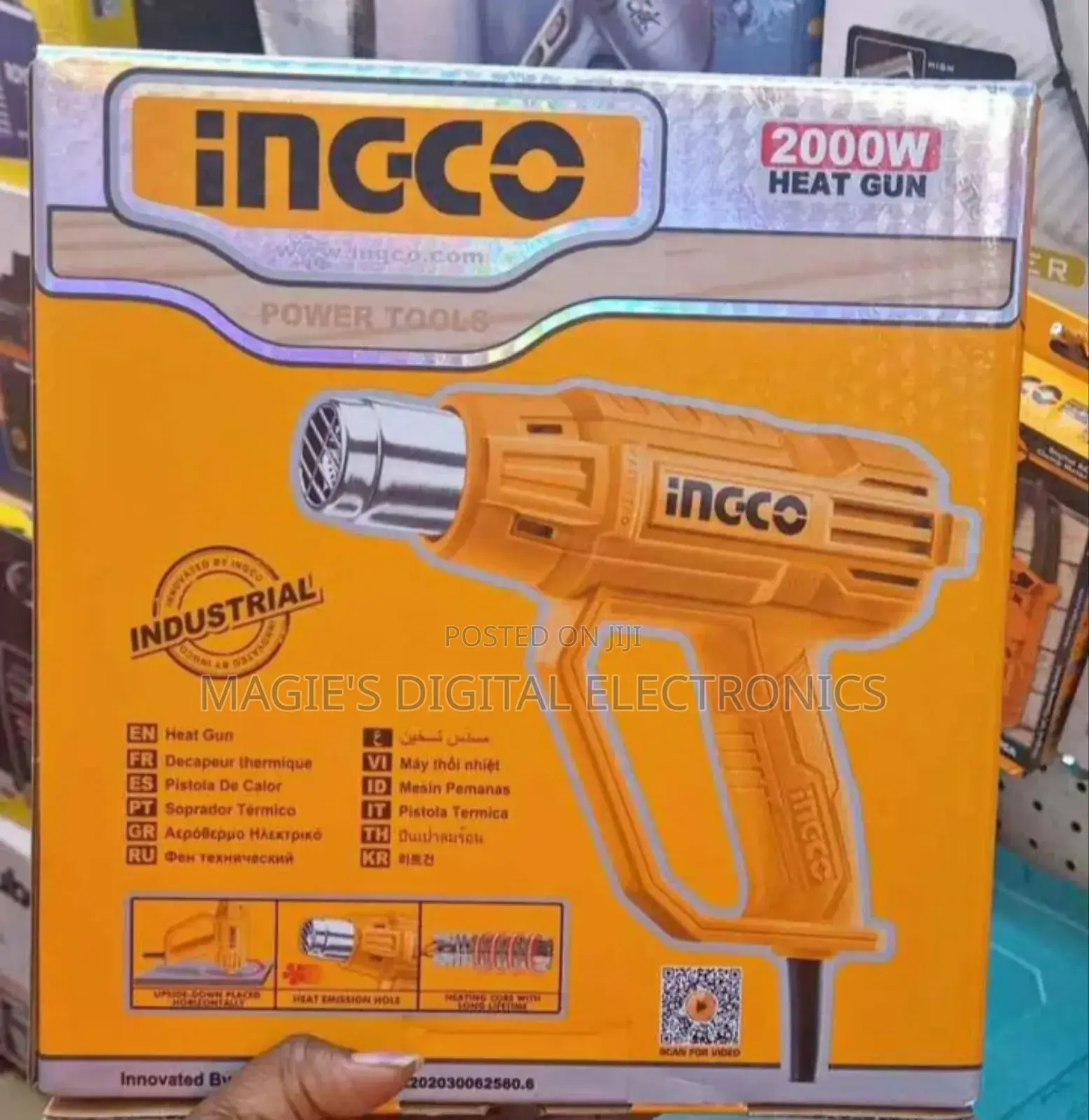 Hot Air Gun Ingcco