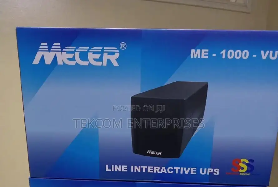 Mecer 1000va/1kva Ups^Mecer 1000va/1kva Backup Ups