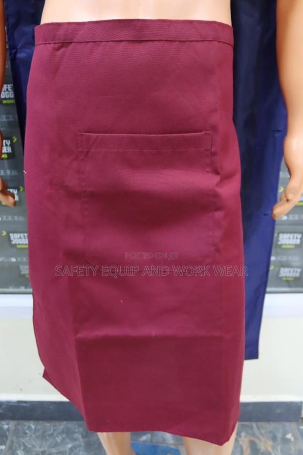 Half Apron Maroon