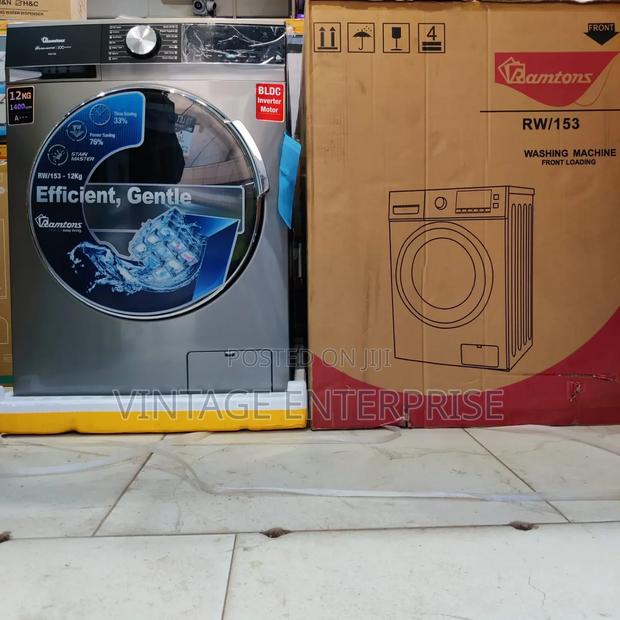 Ramtons Front Load Washing Machine 12kg Wash and Spin