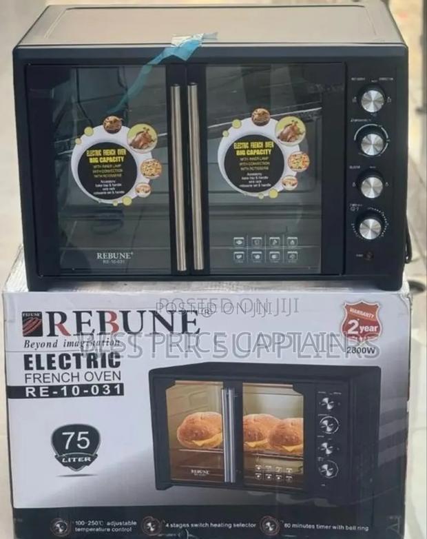 Oven 75 Litres Rebune Commercial Double Door