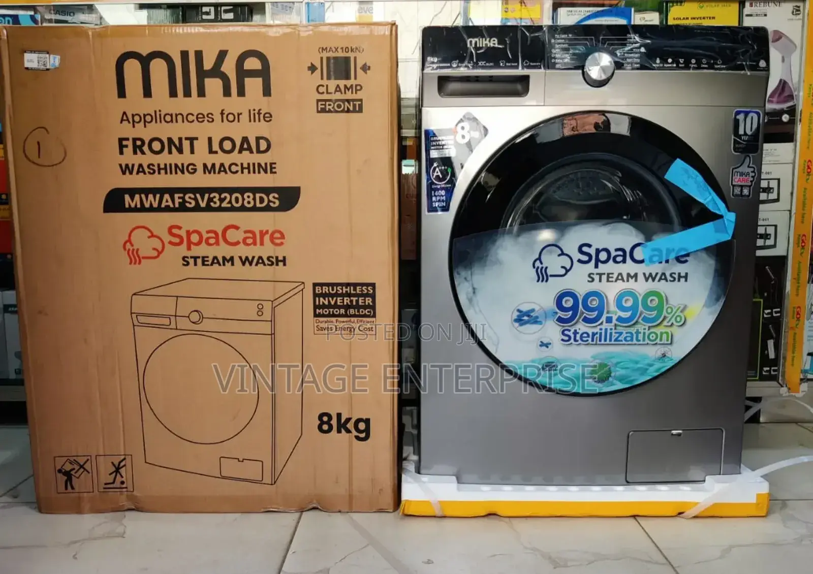 Mika 8kg Front Load Washing Machine