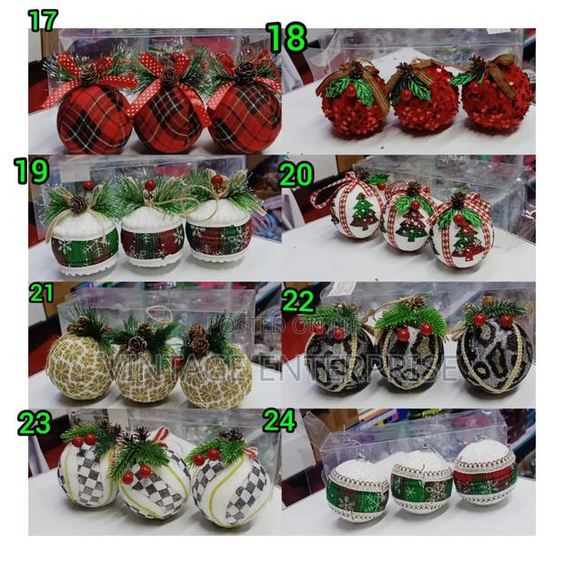 3pc Christmas Cute Balls