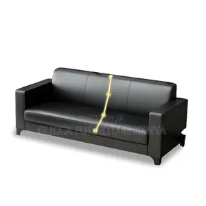 Sofas: Vinyl Leather Upholstery 5-Seater Executive Sofa