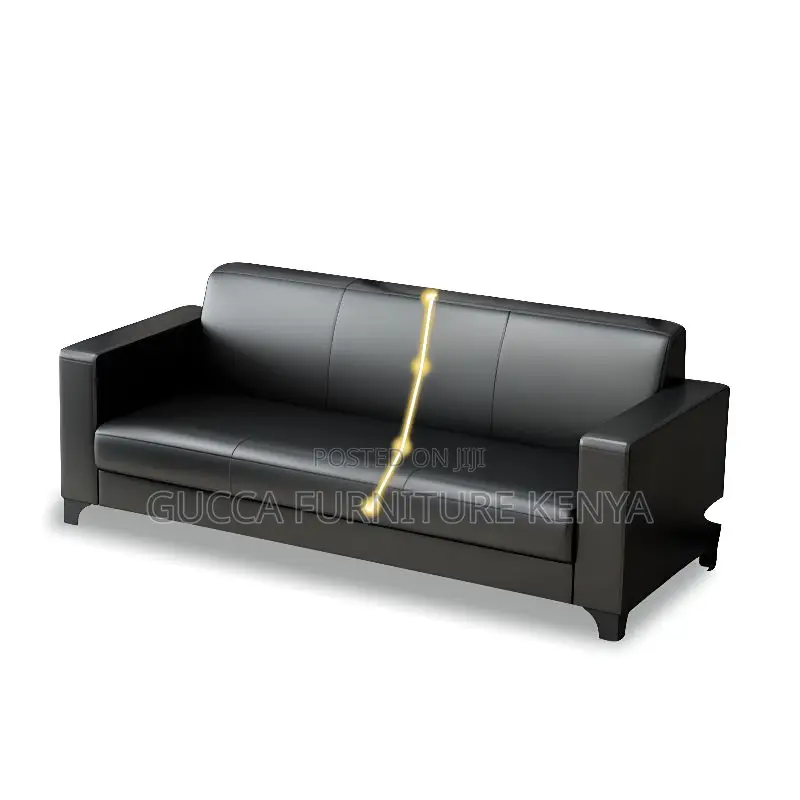 Sofas: Vinyl Leather Upholstery 5-Seater Executive Sofa