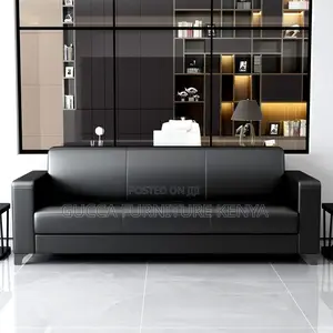 Sofas: Vinyl Leather Upholstery 5-Seater Executive Sofa