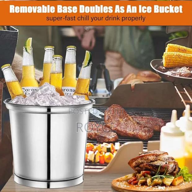 8litres Acrylic Dispenser With Removable Base - thumbnail 3