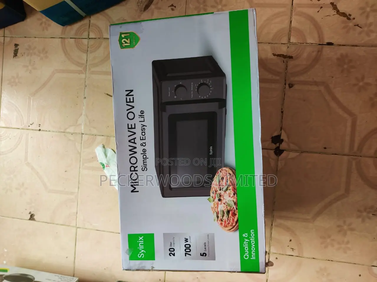 Syinix 20 Litres Microwave Oven