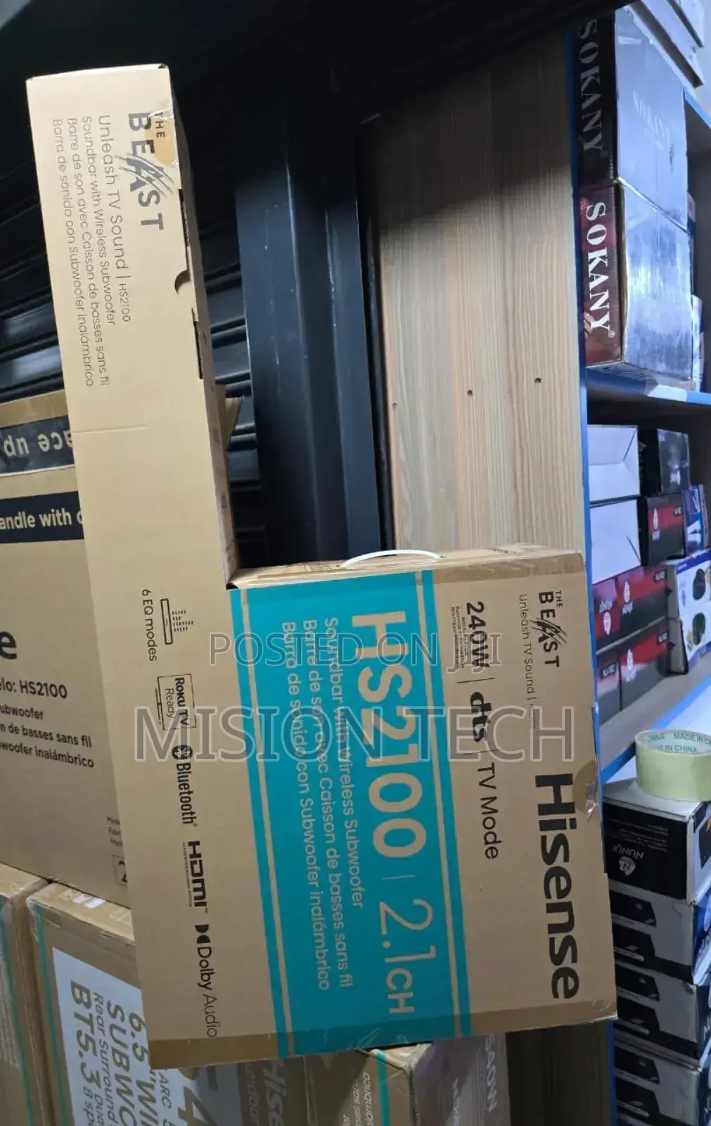 Hisense Hs2100 - 2.1ch Soundbar With Wireless°