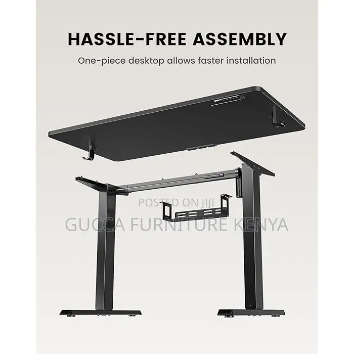 Office Tables:120cm Electric Adjustable Computer Desk