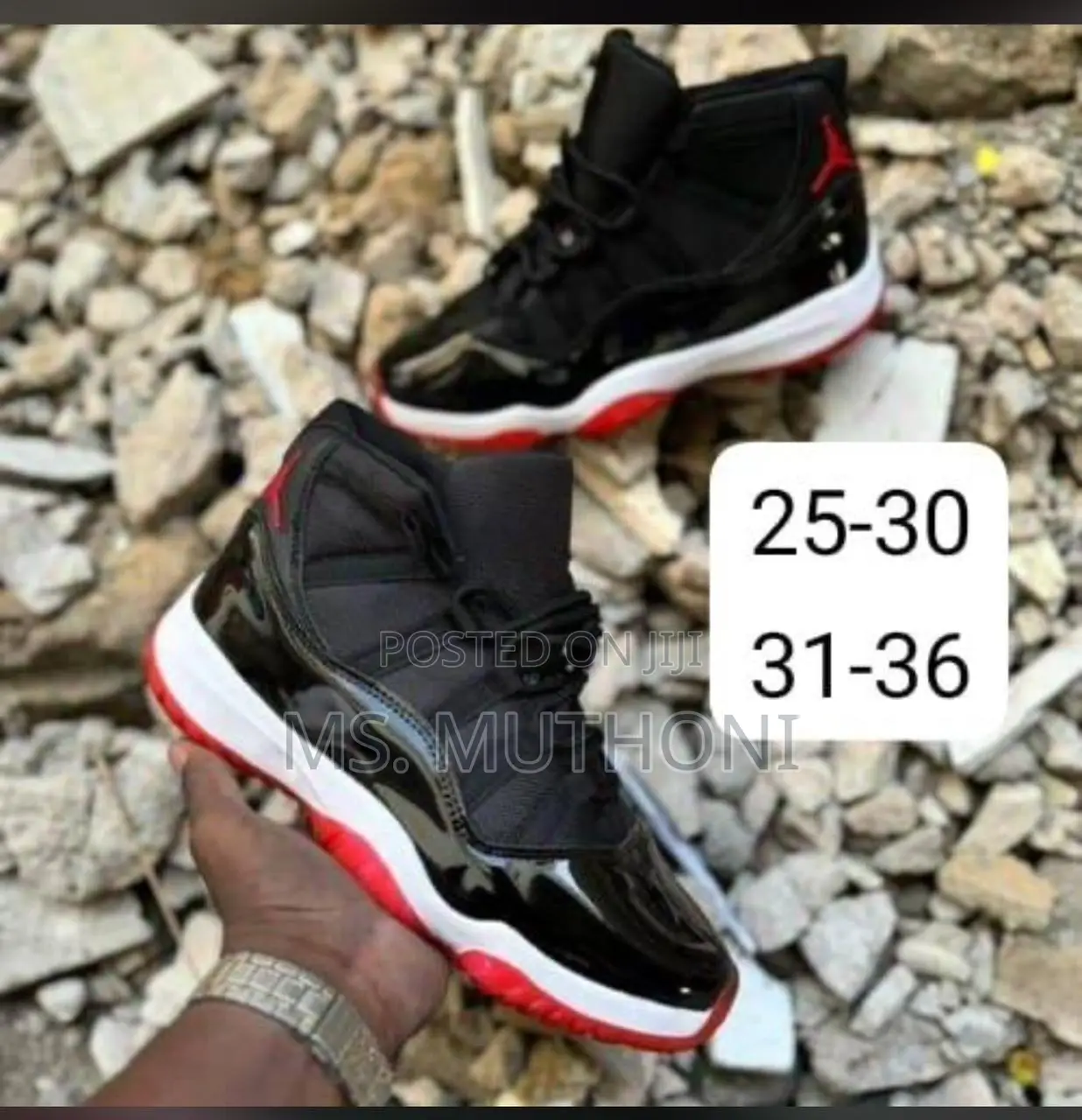 Restocked Jordan 11 Kids Quality Size 25-30 31-36