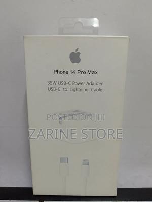 Original 14 Pro Max 35W Fast Charger, Type C to Lightning - thumbnail 2