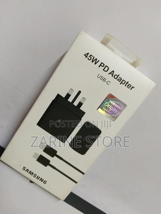 Original Samsung 45W Charger With C-C Cable Fast Charging - main view