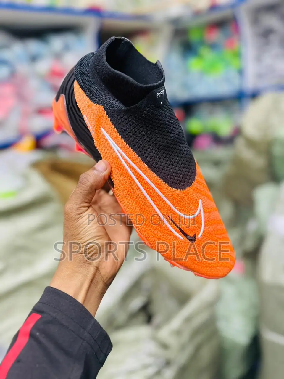 Phantom GX Elite Soccer Boots Orange Elite Football Shoes