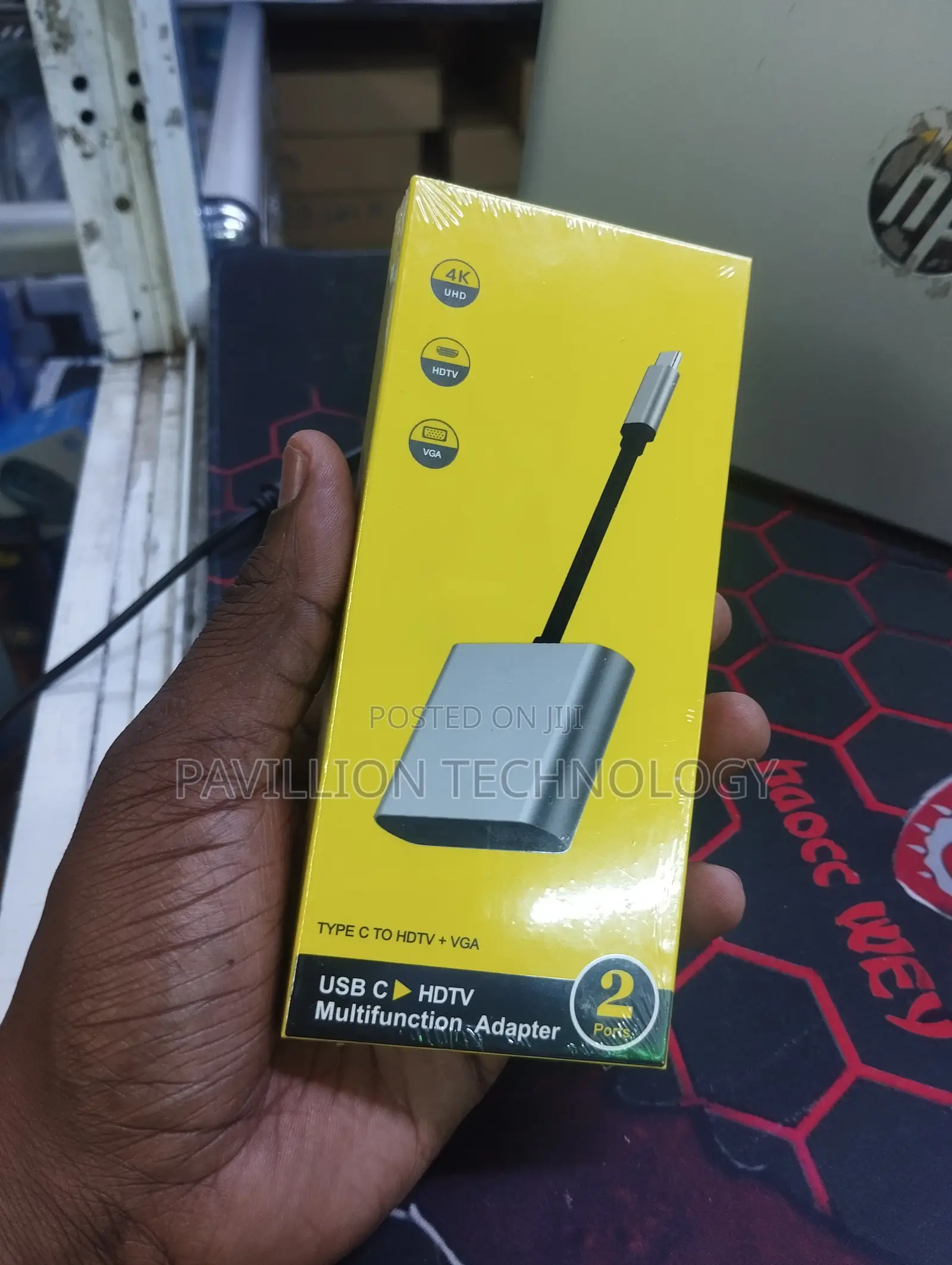 Type C to HDMI/Vga