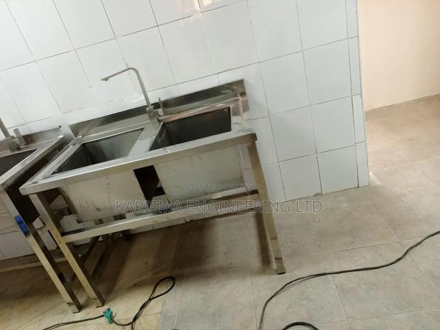 Commercial Double Sink - main view