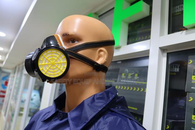 Respirator Mask Double Nozzle