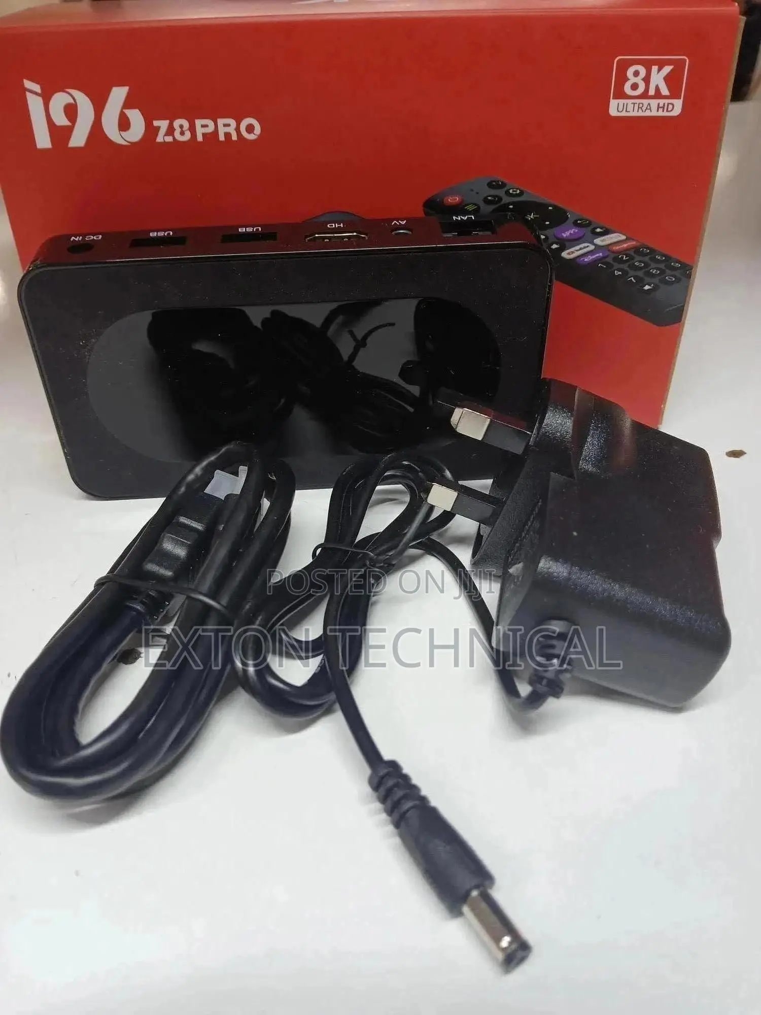 Android Tv Box With Remote and Talkback Function