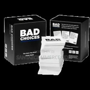 Bad Choice Party Card Game