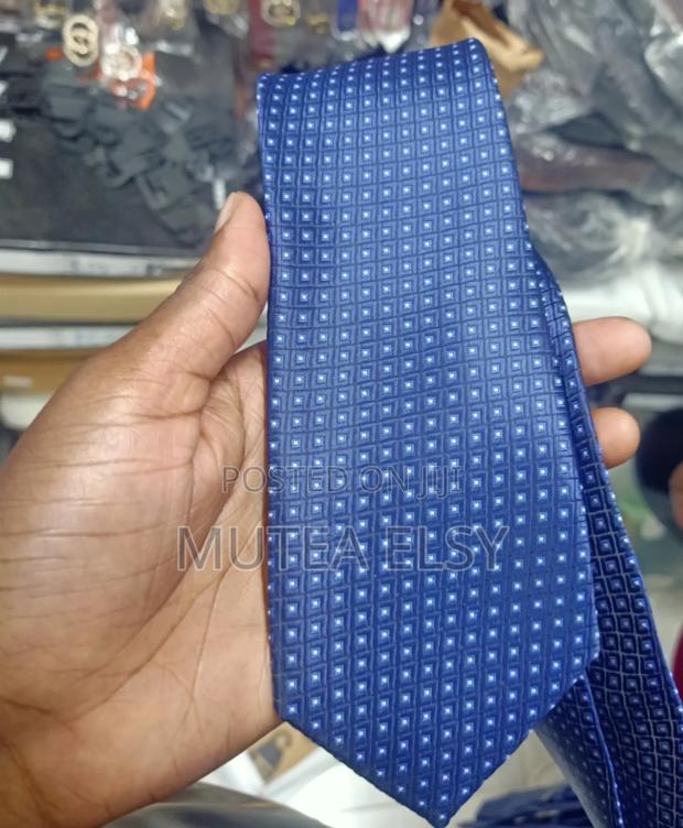 Dark Purple Blue Polycadot Ties Sets - thumbnail 3