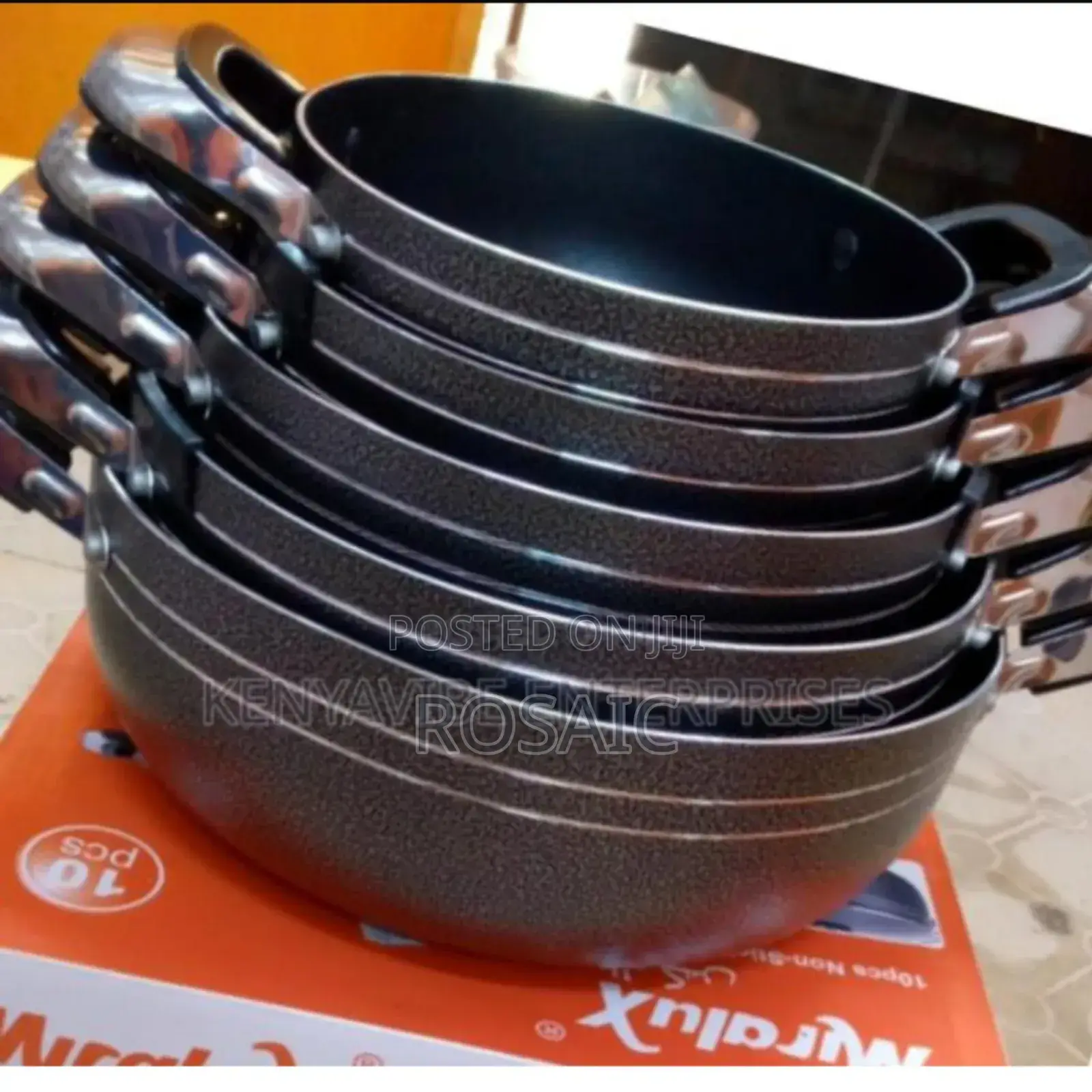 Marlux 10pcs Nonstick Cookware