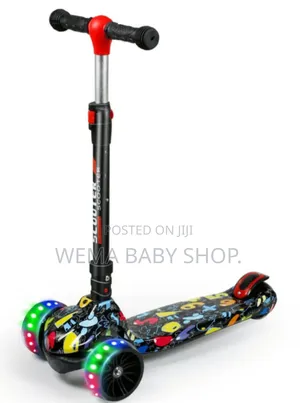 Grafiti Adjustable Kids Scooter With Music and Lights