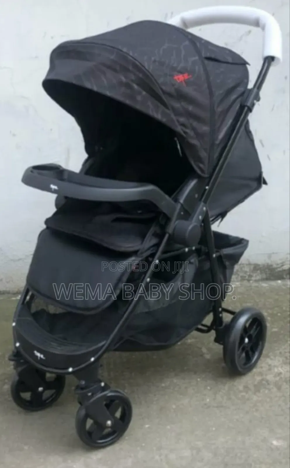 Compact Baby Stroller With Reversible Handle