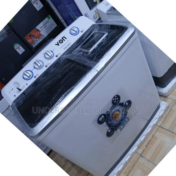 Von 13kg Twin Tub Washing Machine. Quality Guaranteed.