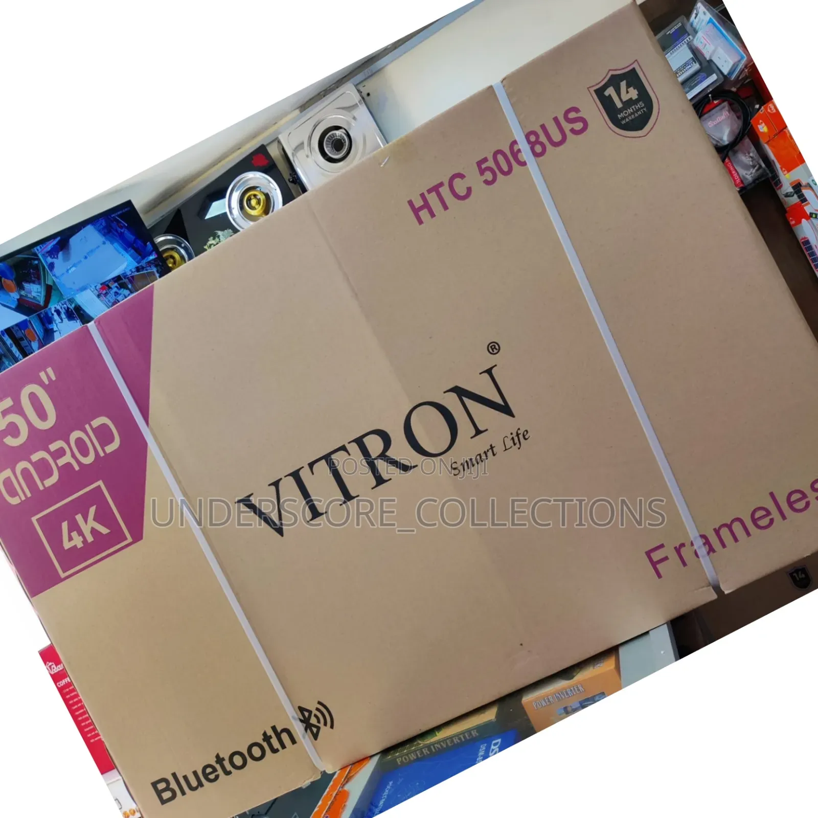 Restocked! 
*Vitron 50" Smart Android BT !!
Available 