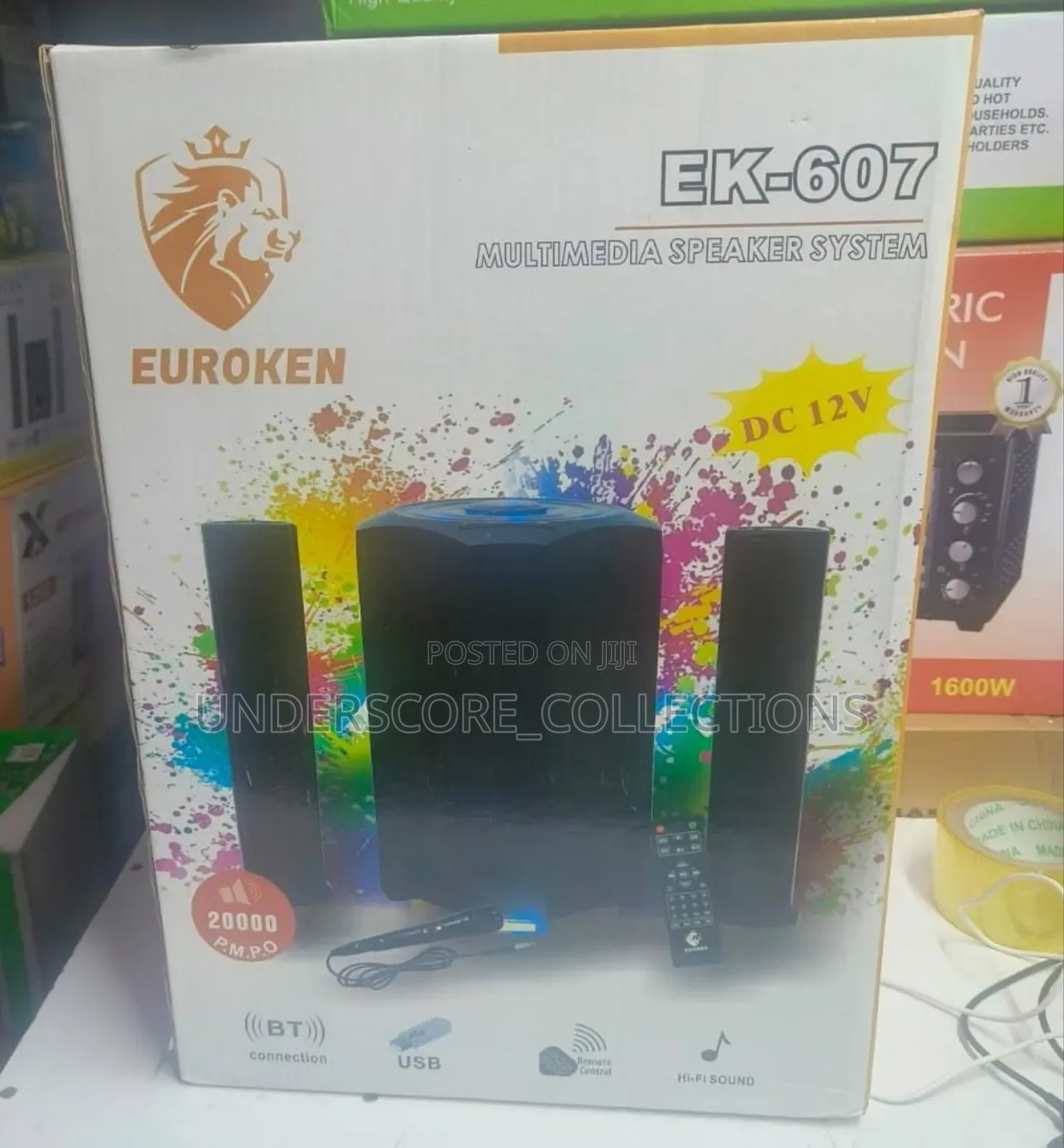 Euroken MTUNGI Ek-607 2.1ch MULTIMEDIA SYSTEM-20000W 