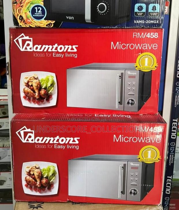Ramtons RM/458 - Digital Glass Microwave, 700W - 20L