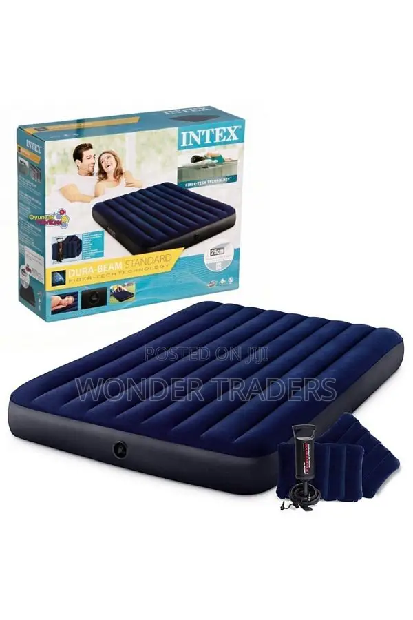 Intex Inflatable Mattress With Electric Pump 4*6