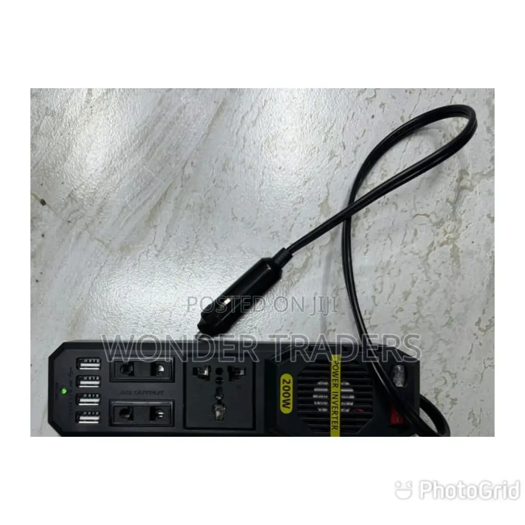 Power Car Inverter 4 Usb Ports