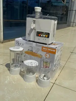 Roch RJE-2819-D - 4 in 1 Juice Extractor - 1000W - White =