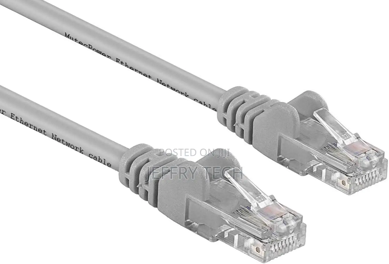 Networking Cat6 Ethernet Cable With RJ-45 Plug - Grey - 20m