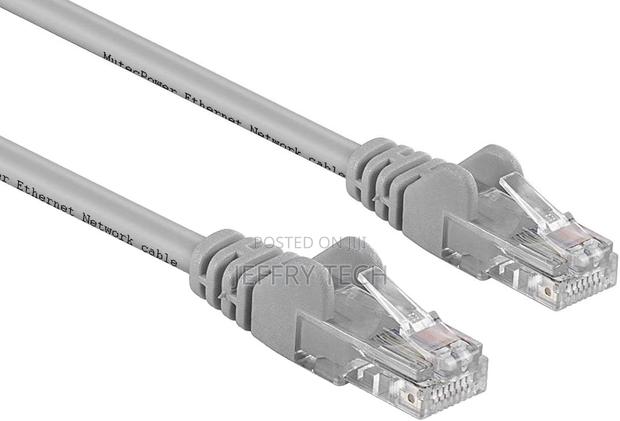Networking Cat6 Ethernet Cable With RJ-45 Plug - Grey - 20m