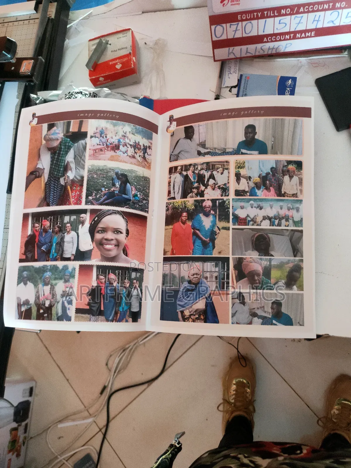 Funeral Program Printing A3