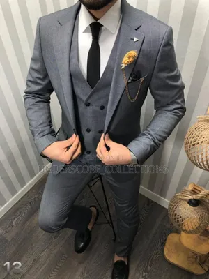 One Button Men Suit .Three Piece