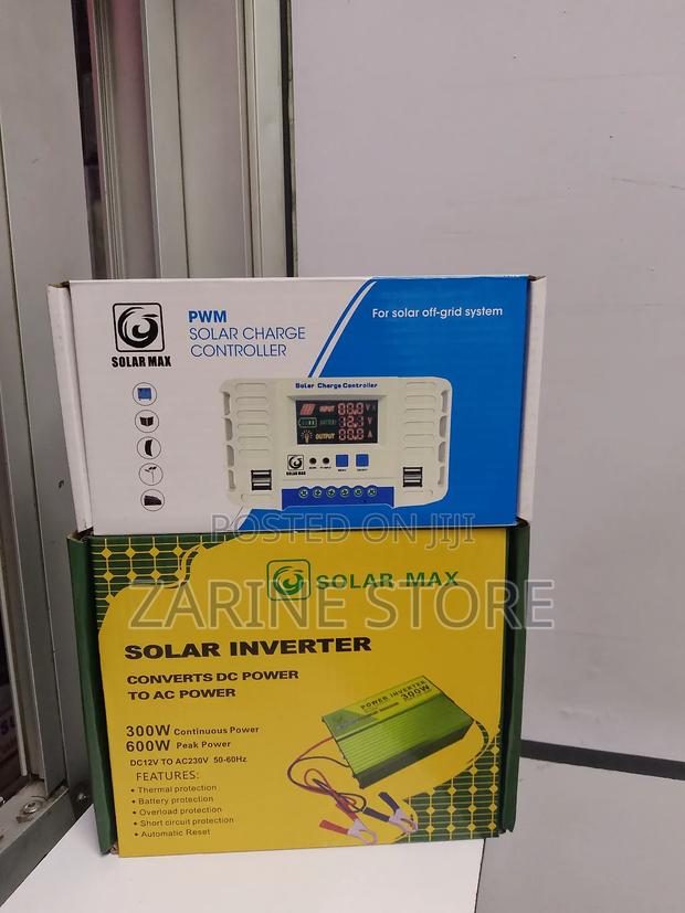 Solar Inverter 300W PMW Solar Charge Controller 30A 12/24v - main view