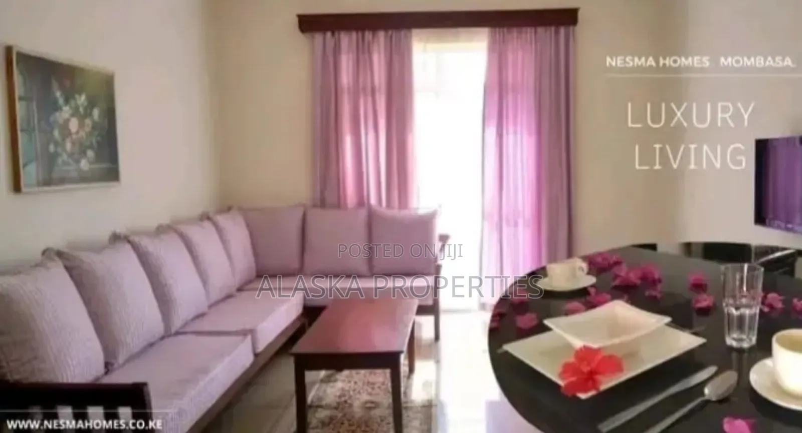 Furnished 1bdrm Apartment for Rent in Nyali First Avenue