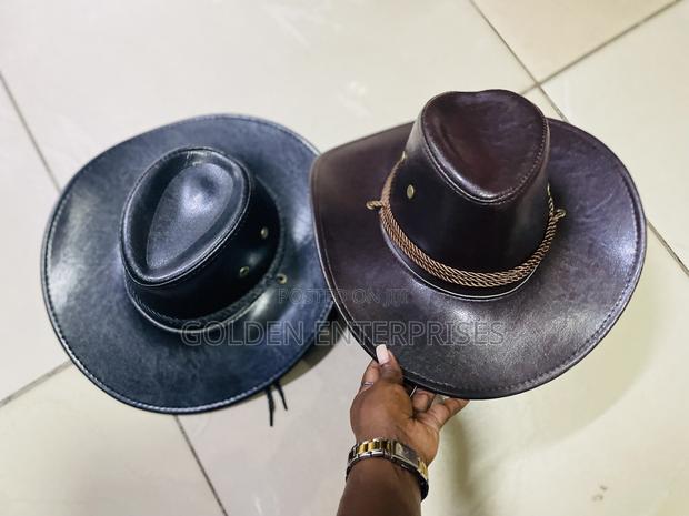 Leather Cowboy Hats - thumbnail 2