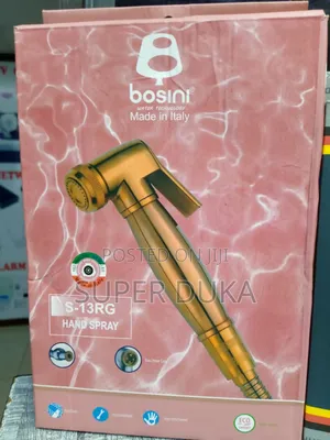 Bosini Heavy Duty Mettalic Bidet.Arabic Shower Made in Italy