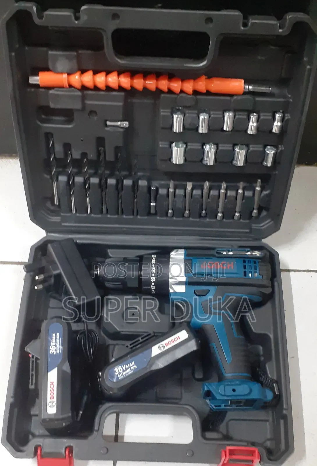 48v Bosch Cordless Drill.2 Batteries Accessories.