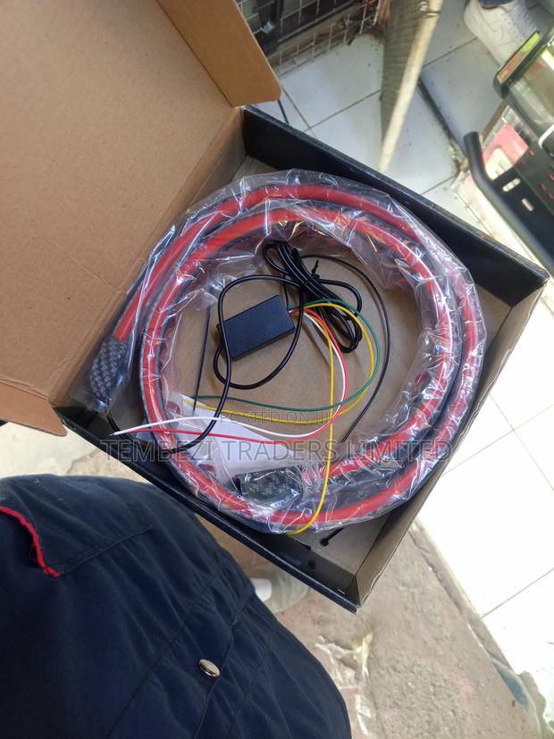 Universal Rear Carbon Spoiler With Lights - main view