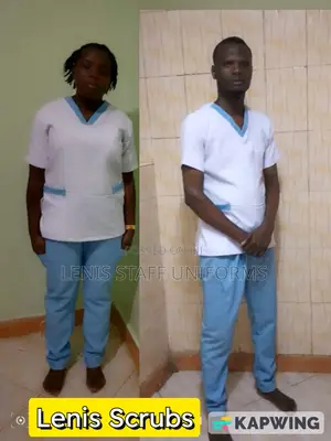 Sky Blue Nurses Scrubs