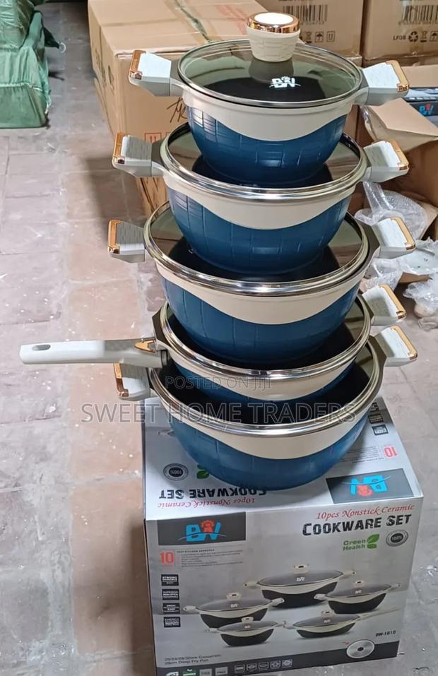 10pcs Ceramic Cookware